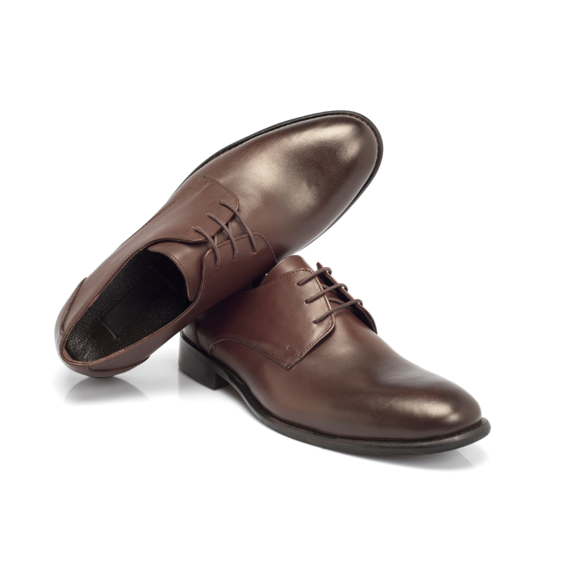 Mocasín Casual Hombre Cuero Café